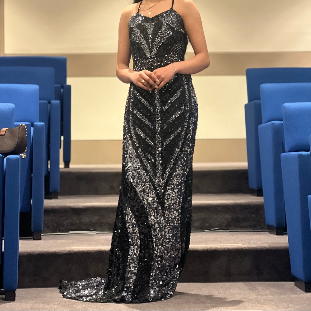 Black sparkle dress